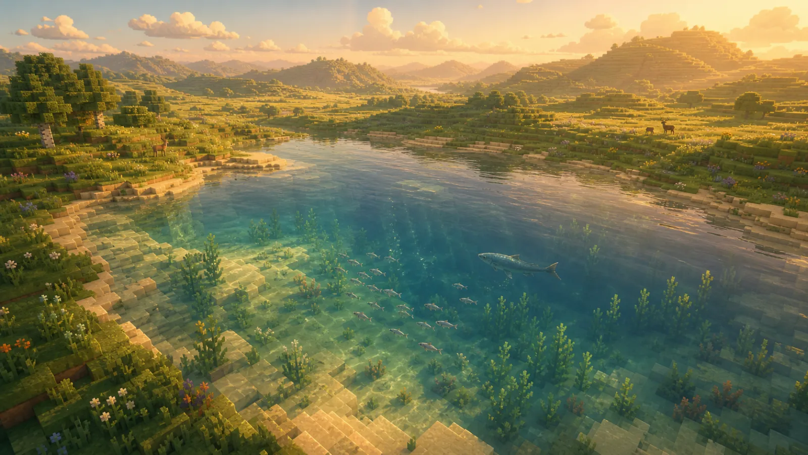 Making water look like water: a surface, a depth, and a hush below — The Long Watch concept art, pre-alpha
