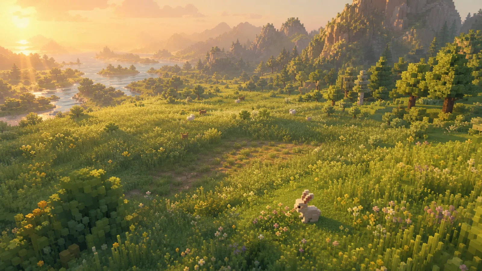 The first bite: when the meadow finally felt the rabbit standing in it — The Long Watch concept art, pre-alpha