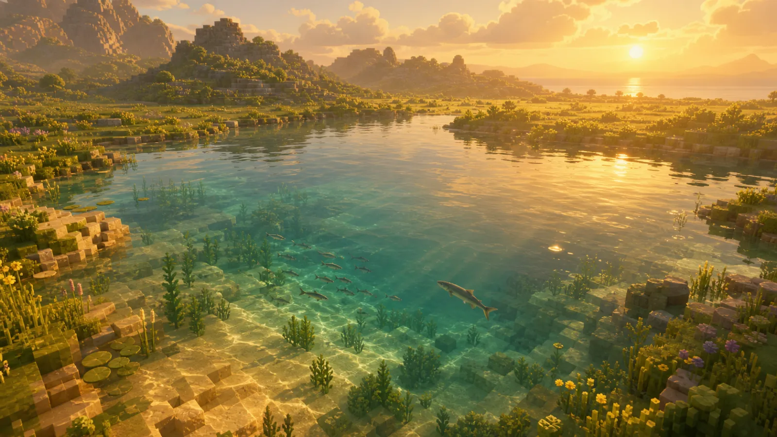 The first life that swims: an animal that lives in the water, not on it — The Long Watch concept art, pre-alpha