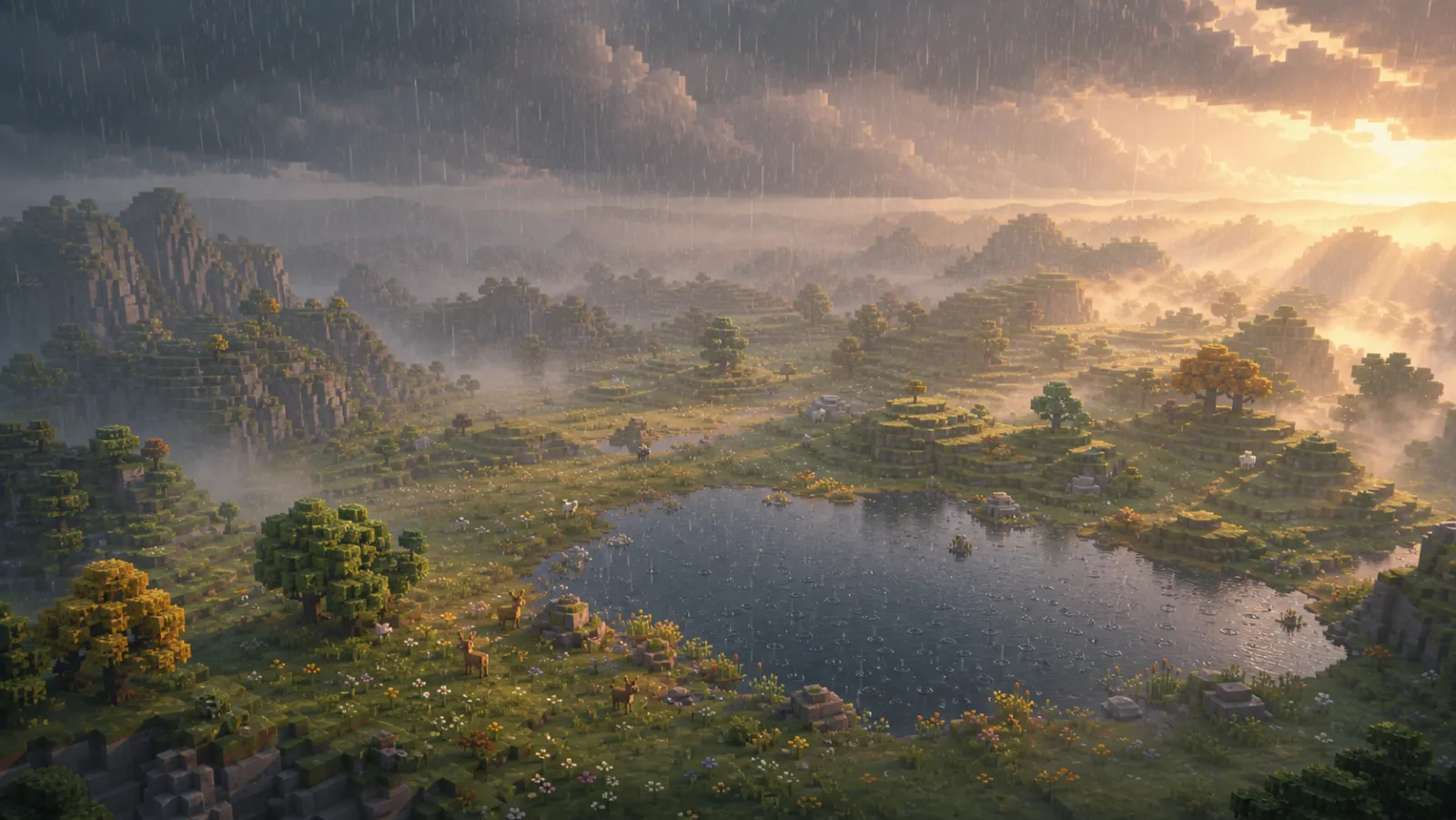 The two-second pause: the freeze that hid inside the rain — The Long Watch concept art, pre-alpha