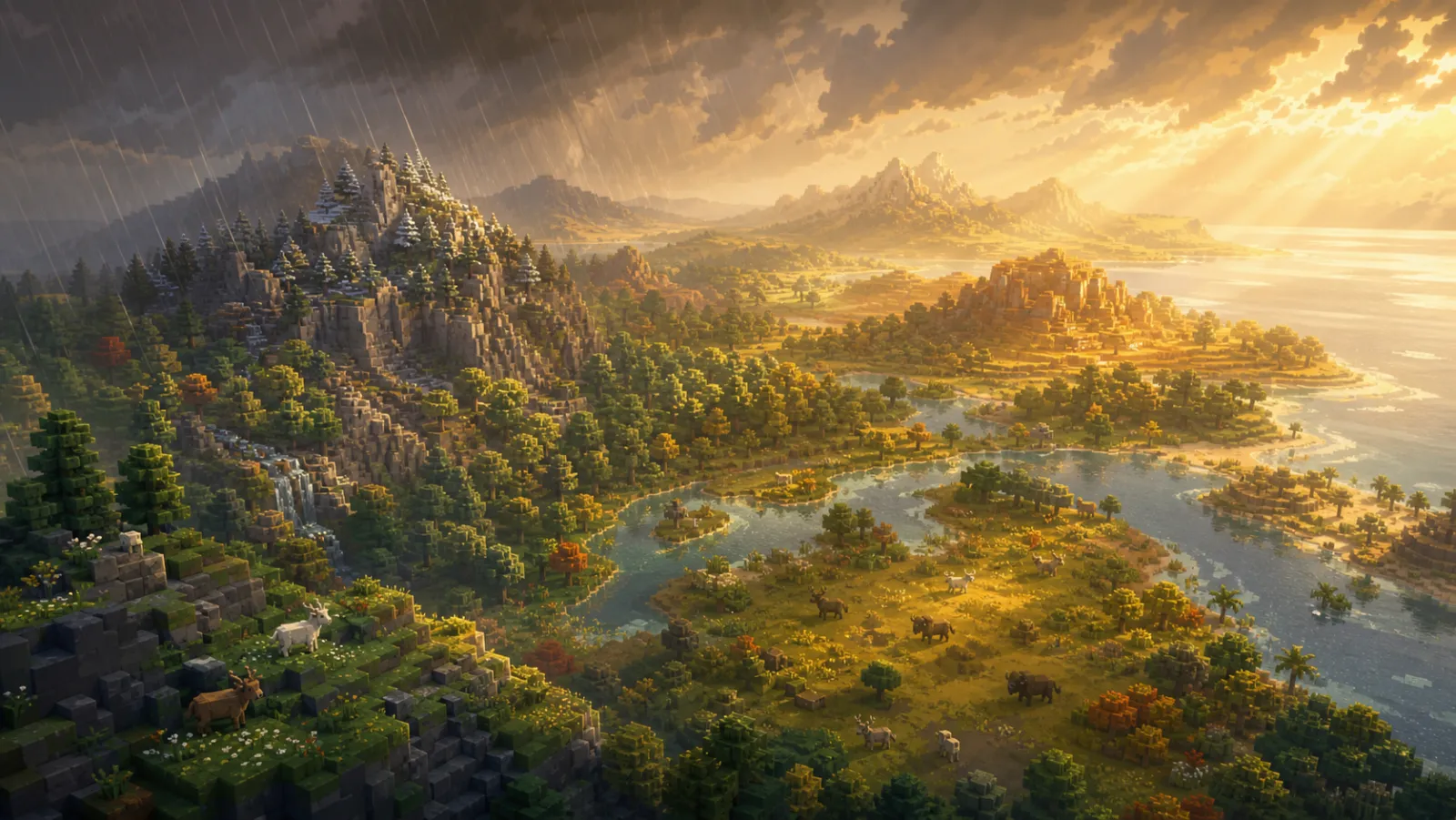 Weather that comes from somewhere: rain you can ask the world about — The Long Watch concept art, pre-alpha